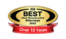 AM Best Client Recommended Attorneys 2023 Over 10 Years
